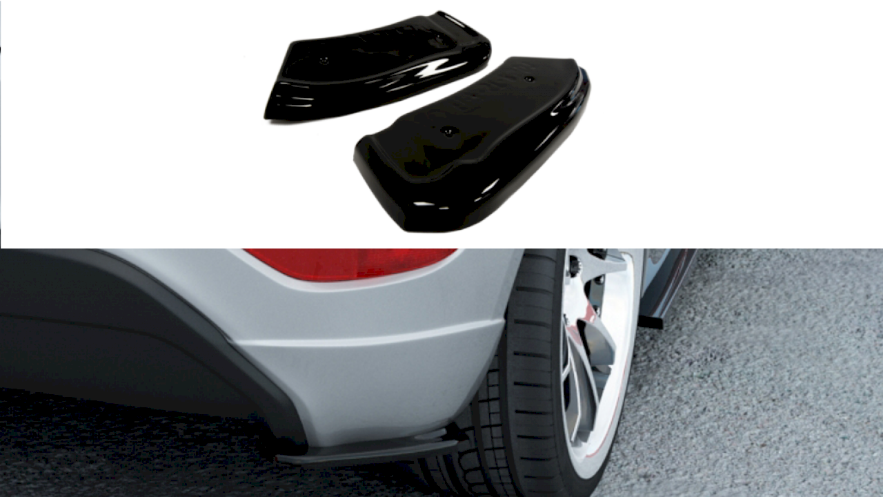 Ford Fiesta Mk7 ST Rearbumper cornerpieces